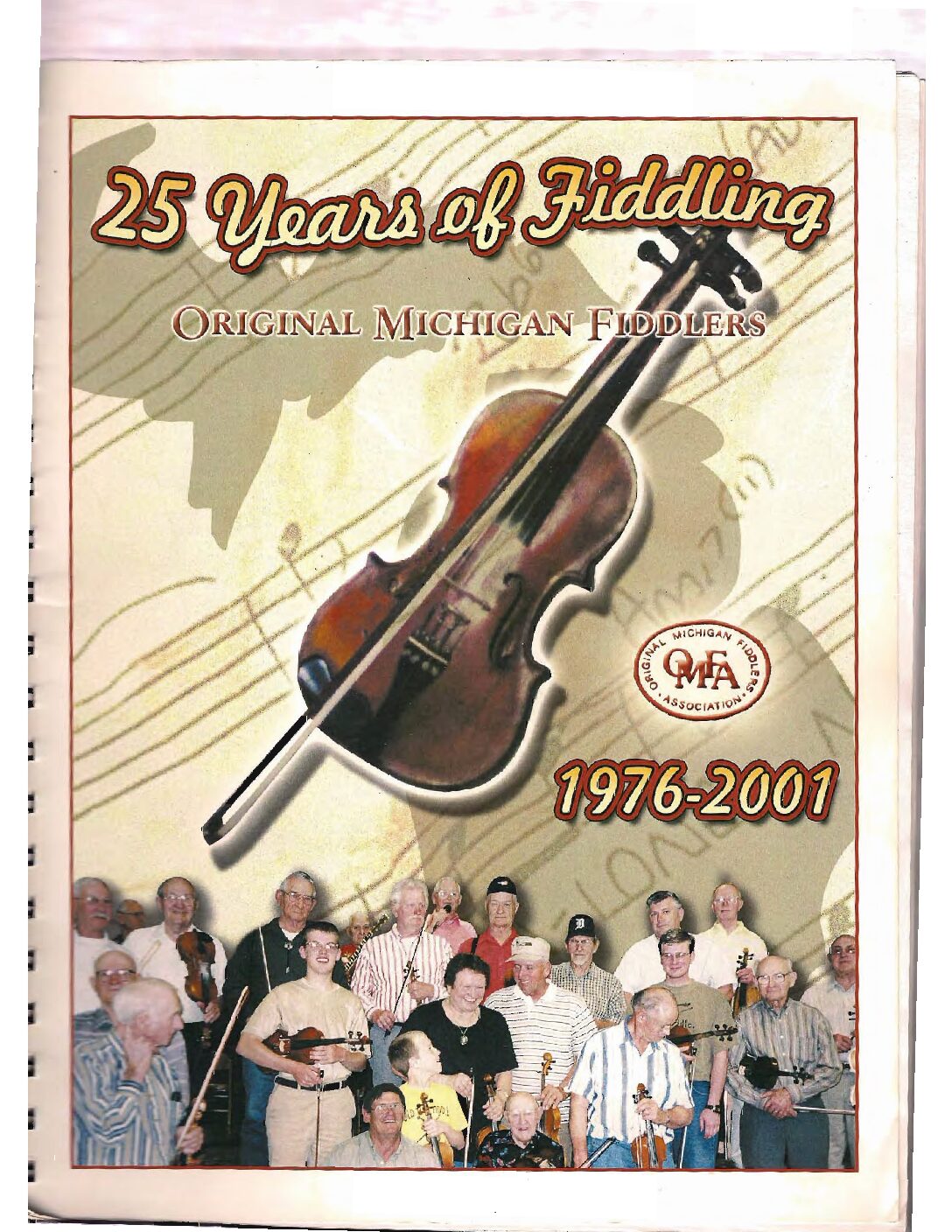 Read more about the article Original Michigan Fiddlers Association 25 Year Anniversary Book