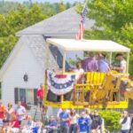 Beaver Island 4th of July Gillespie Float. Yes, Danny is on that.